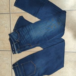 2 Pair of Soho Jeans high waisted skinny jeans 12 tall